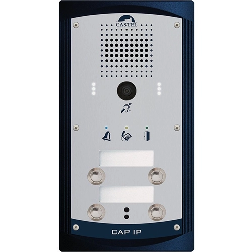 CAP IP V4B P <div itemprop="description"> Portier Vidéo CASTEL - Acier inoxydable - Entrée de porte</div>